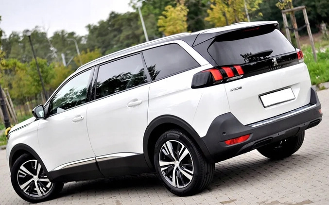 Peugeot 5008 cena 75900 przebieg: 180000, rok produkcji 2018 z Płock małe 529